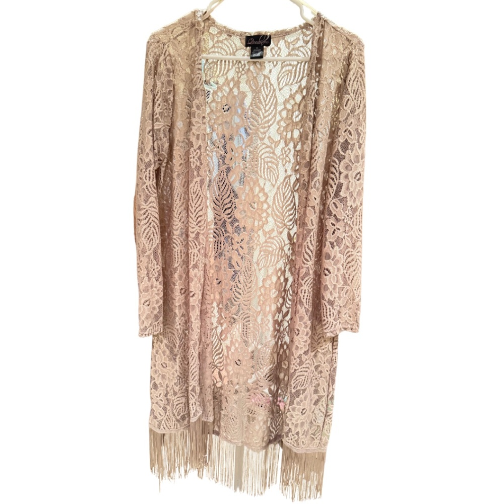 NWOT Questions- Lace Cardigan with tassels